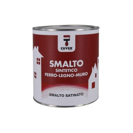 SMALTO CUVER SATINATO BIANCO LT.0