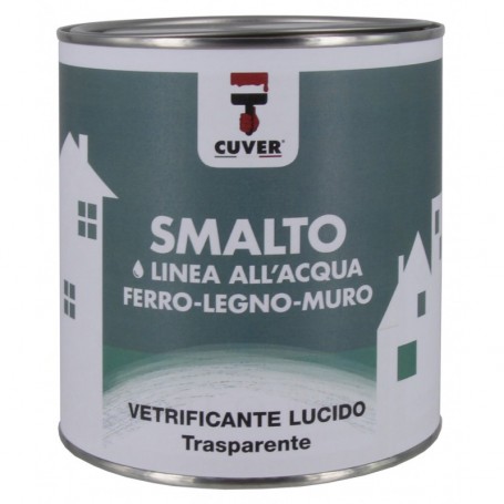SMALTO VETRIFICANTE CUVER TRASP.LUC.LT.0