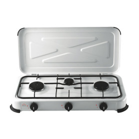 FORNELLO A GAS 3 FUOCHI C\COPERCHIO 4