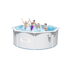 PISCINA METALLO COMPLETA 360X120H 56574