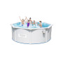 PISCINA METALLO COMPLETA 360X120H 56574
