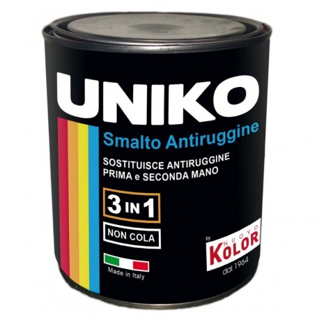 SMALTO "UNIKO" GRIGIO ARGENTO LT.0