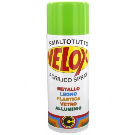VELOX SPRAY ACRILICO VERDE GIALLO RAL 6018
