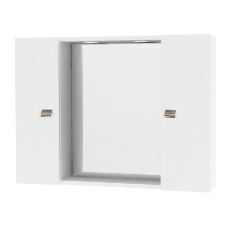 SPECCHIO DA BAGNO 198 A 2 ANTE BIANCO