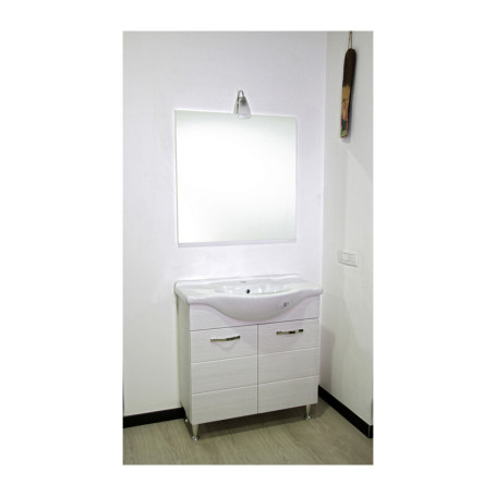 MOBILE BAGNO ANTONELLA 2 ANTE  82 BIANCO PORTUNA