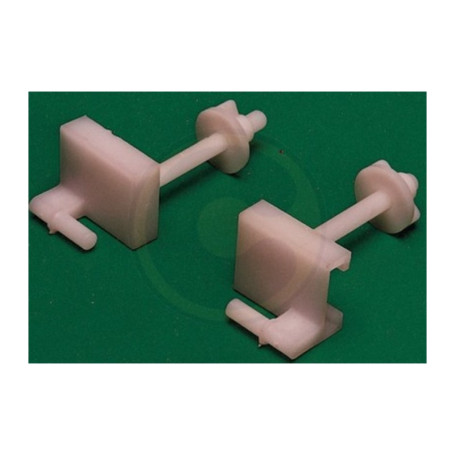 FISSAGGIO UNIVERSALE IN PLASTICA P\COPRIWATER**