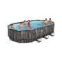 PISCINA C\TELAIO OVALE COM.610X366X122H 5611R