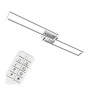 PLAFONIERA LED FRAME 40 W CCT CM 110X25 ALLUMINIO