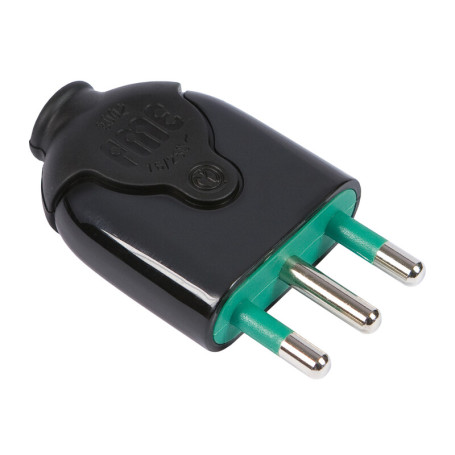 FME 80.021 SPINA 16A 2P+T NERO