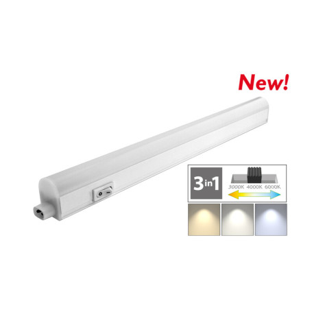 REGLETTE LED  90 CM 15W  1500LM  3000-4000-6000 K