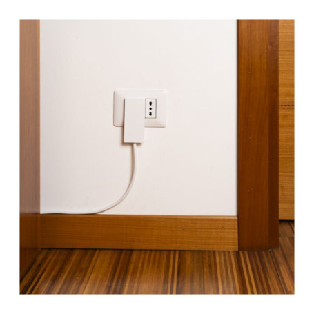 FME 80.150 SPINA SALVASPAZIO SCHUKO CLOCK BIANCO