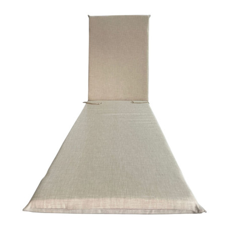 CUSCINO GARDEN ECRU SDRAIO C\P  H.5 CM.180X50