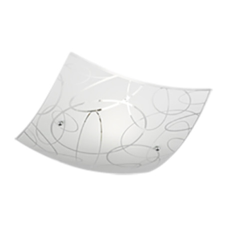 PLAFONIERA SPIRELLI DECORO CERCHI E27 30X30 CM