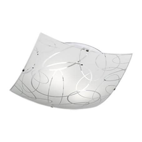 PLAFONIERA SPIRELLI DECORO CERCHI E27 40X40 CM
