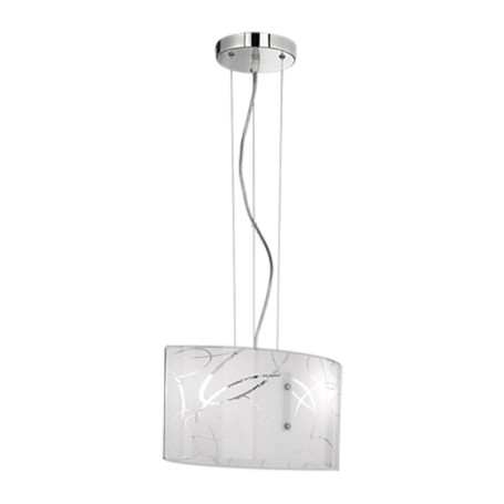 LAMPADA SOSP SPIRELLI DECORO CERCHI E27 40 CM