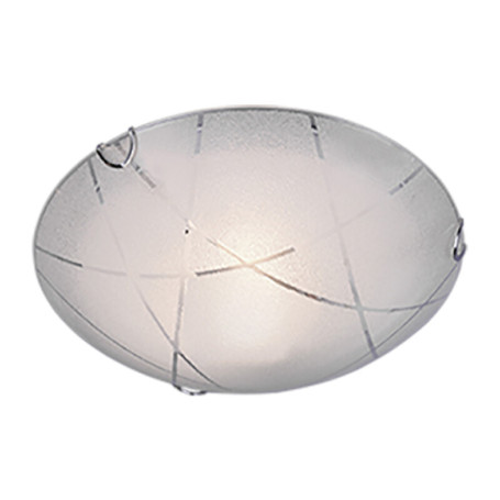 PLAFONIERA SANDRINA GRANIGLIA RIGHE TRASP. D.30