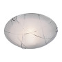PLAFONIERA SANDRINA GRANIGLIA RIGHE TRASP. D.30