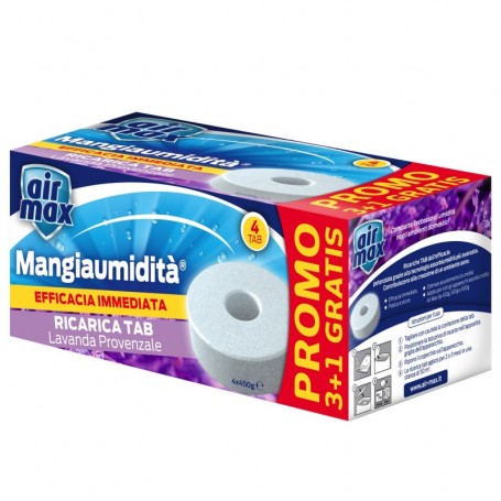 AIRMAX ASSORBIUMID.RIC.TAB LAVANDA PZ.4X450GR