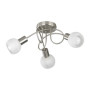 PLAFONIERA GIRANDOLA ANTIBES 3 LUCI ACC. VETRO D 45
