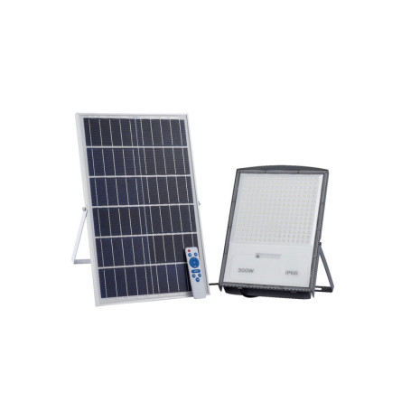 PROIETTORE LED 300 W C\PANNELLO SOLARE