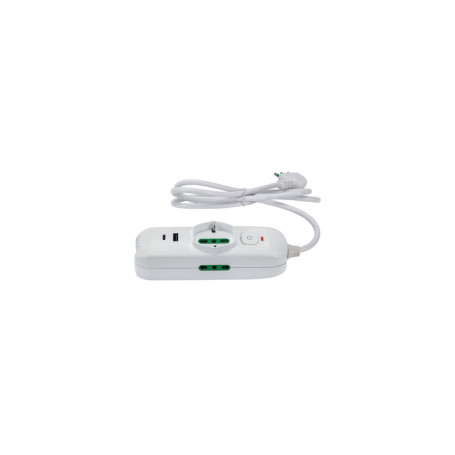 FME 474124 MULTIPRESA 2P BIP+1BIP\SCH+USB-A-C TRIAX