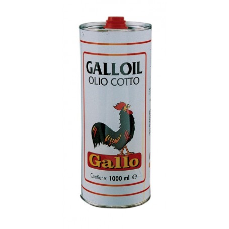 OLIO DI LINO COTTO "GALLO" DA LT.5