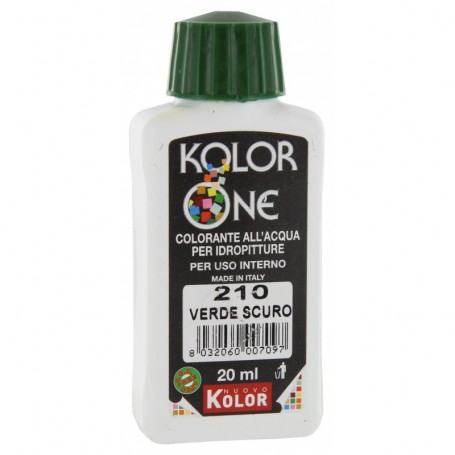 COLORANTE KOLOR ONE ML.20 N.210 VERDE SCURO