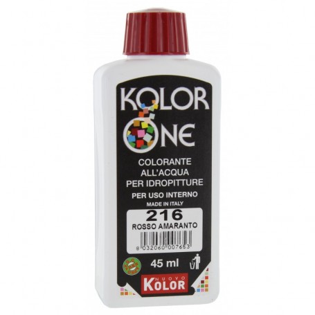 COLORANTE KOLOR ONE ML.45 N.216 ROSSO AMARAN.