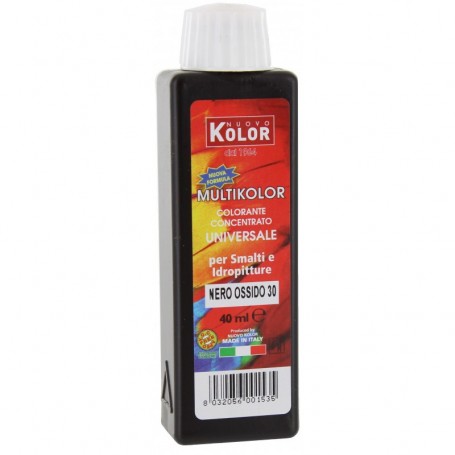 COLORANTE UNIVERSALE ML.40 NERO OSSIDO   30RL