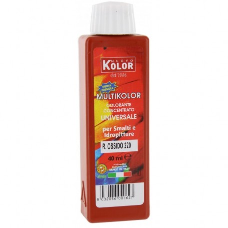 COLORANTE UNIVERSALE ML.40 ROSSO OSSIDO 220RL