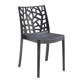 SEDIA RESINA MATRIX NERO GRAFITE