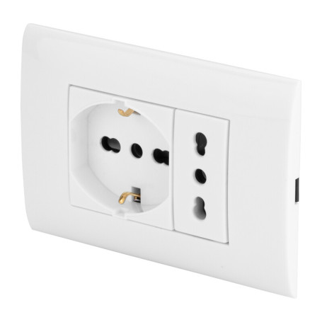 POLYPOOL PP6094X PLACCA C\SUPP PR BIP+PR BIP SCH BCO