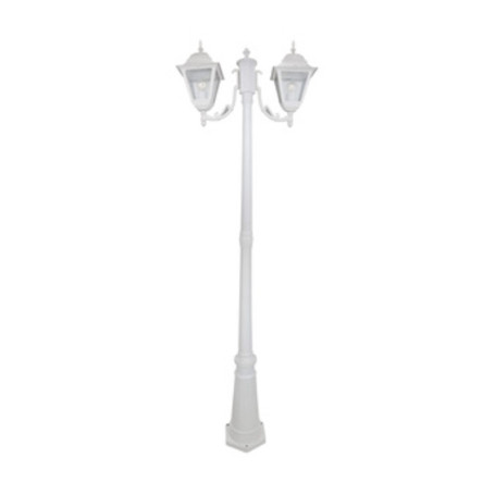 LAMPIONE NEW YORK H 200 CM 2 LUCI BIANCO