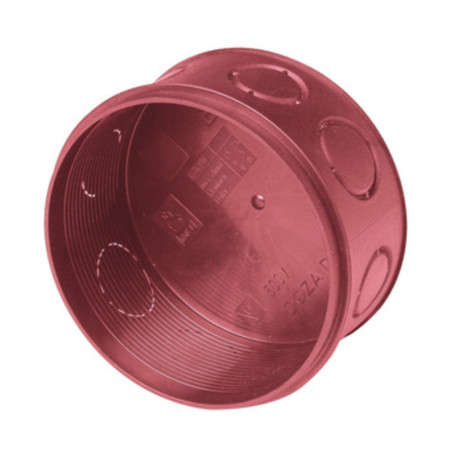 CASSETTA DERIVAZIONE INCASSO IP40 D 80X40 MM