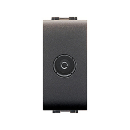 LIFE 4048\1 PRESA COASSIALE TV DIRETTA GRIGIO ANTR