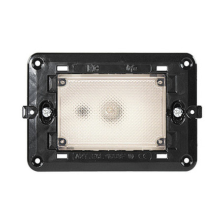 LIFE ART.4060 LAMPADA FISSA DI EMERGENZA NERO