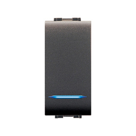 LIFE 4013 DEVIATORE UNIPOLARE ILLUMIN.LE GRIGIO