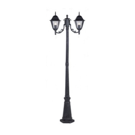 LAMPIONE NEW YORK H 200 CM 2 LUCI GRIGIO