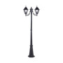 LAMPIONE NEW YORK H 200 CM 2 LUCI GRIGIO