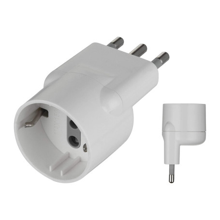 ADATTATORE SCHUKO 16A DISASSATO SALVASP BCO FIG.16