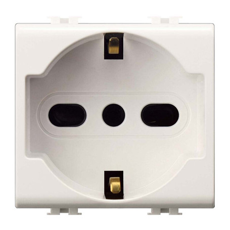 EASY SE8040 PRESA SCHUKO BIPASSO 2P+T