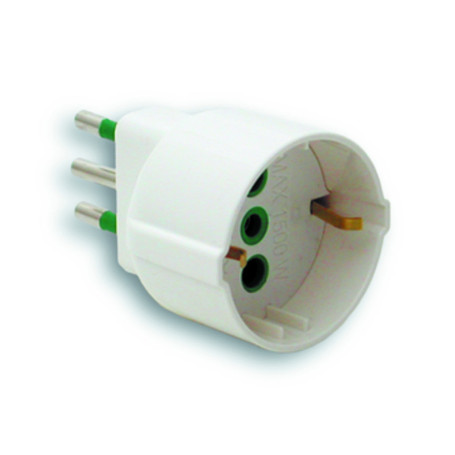 FME 82.120 ADATTATORE 10A 2P+T SCHUKO