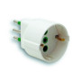 FME 82.120 ADATTATORE 10A 2P+T SCHUKO