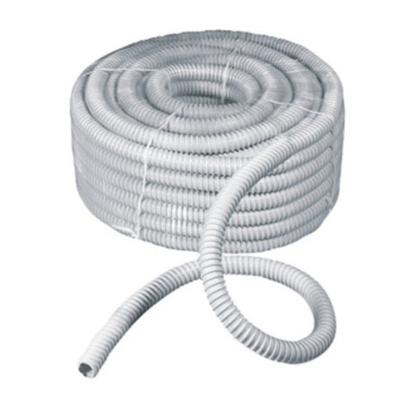 GUAINA SPIRALATA FLESSIBILE D 25 MM GRIGIO