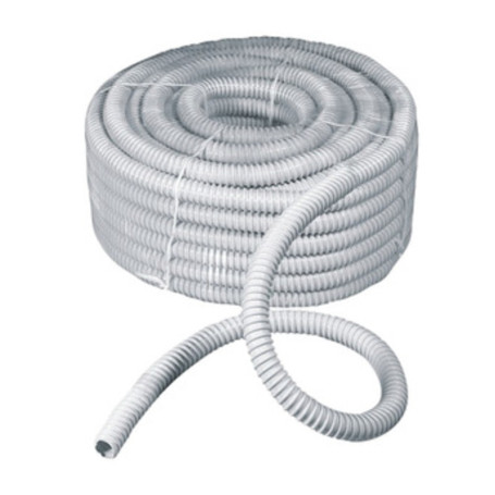GUAINA SPIRALATA FLESSIBILE D 20 MM GRIGIO