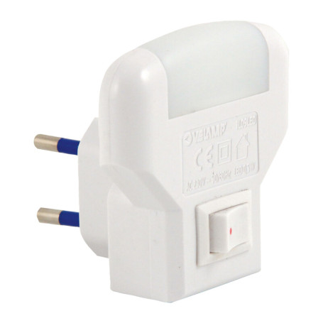LUCE NOTTURNA LED C\INTERRUTTORE IL09LED