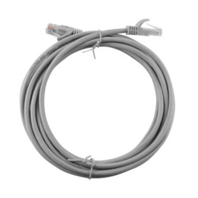 CAVO LAN UTP PLUG RJ45\RJ45  3 M GRIGIO