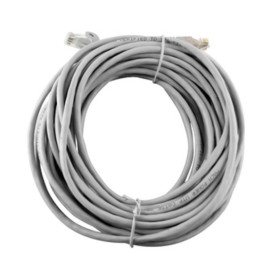 CAVO LAN UTP PLUG RJ45\RJ45 20 M GRIGIO