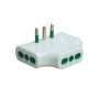 FME 82.220 ADATTATORE 16A 2P+T 3 PRESE 2P+T BIPAS