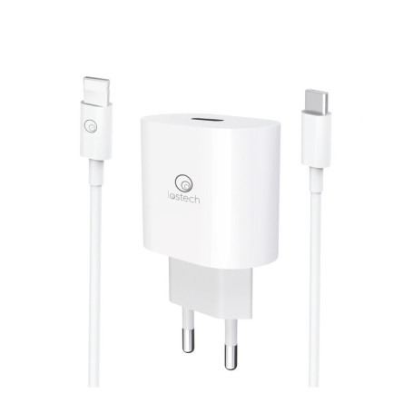 CARICATORE SUPER RAPIDO C\CAVO USB-C LIGHTING 120 CM